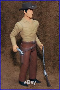 CLINT WALKER as CHEYENNE 8 FIGURE LE #45 Hartland Western collectors