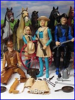 vintage johnny west action figures