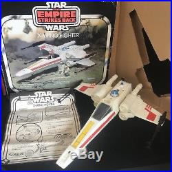 x wing fighter toy 1980