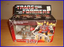 100% Complete TRANSFORMERS G1 SNARL Figure + Box VINTAGE Original HASBRO Toy