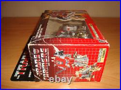 100% Complete TRANSFORMERS G1 SNARL Figure + Box VINTAGE Original HASBRO Toy