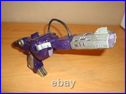 100% Complete/Working TRANSFORMERS G1 SHOCKWAVE Figure VINTAGE Original TOY