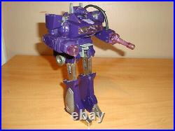 100% Complete/Working TRANSFORMERS G1 SHOCKWAVE Figure VINTAGE Original TOY