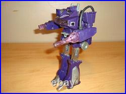 100% Complete/Working TRANSFORMERS G1 SHOCKWAVE Figure VINTAGE Original TOY