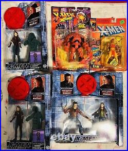 (11) Vintage X-Men X-Force Marvel Action Figure Bundles Toy Biz New