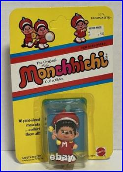15 VINTAGE 1980 Mattel Monchhichi Mini Figures MOC Sealed Lot Sekiguchi Rare 80s