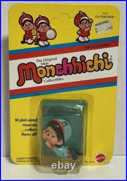 15 VINTAGE 1980 Mattel Monchhichi Mini Figures MOC Sealed Lot Sekiguchi Rare 80s