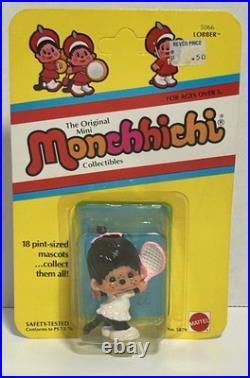 15 VINTAGE 1980 Mattel Monchhichi Mini Figures MOC Sealed Lot Sekiguchi Rare 80s