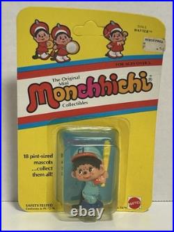 15 VINTAGE 1980 Mattel Monchhichi Mini Figures MOC Sealed Lot Sekiguchi Rare 80s