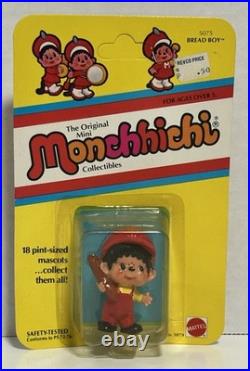 15 VINTAGE 1980 Mattel Monchhichi Mini Figures MOC Sealed Lot Sekiguchi Rare 80s