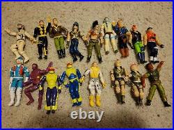 17 gi joe lot Vintage 3.75'' Action Figure ARAH RARE TOY 1992 V2 1986 Worldwide