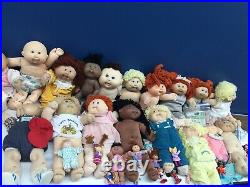 19 CPK Cabbage Patch Kids Plush Dolls & 20 Toy Figures 80s-00s Used VTG Modern