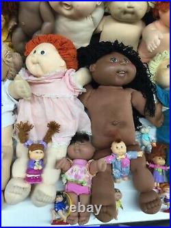 19 CPK Cabbage Patch Kids Plush Dolls & 20 Toy Figures 80s-00s Used VTG Modern