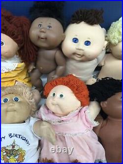 19 CPK Cabbage Patch Kids Plush Dolls & 20 Toy Figures 80s-00s Used VTG Modern