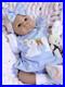 19 Lifelike 7 lbs Full Silicone Reborn Baby Girl Doll Floppy Squishy Newborn