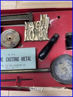 1930's Rapaport Brothers Junior Caster Electric Military Band Figure Mold Set 1930's Rapaport Brothers Junior Caster Electric Military Band Figure Mold Set