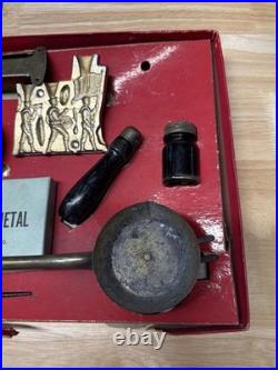 1930's Rapaport Brothers Junior Caster Electric Military Band Figure Mold Set