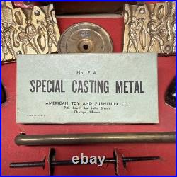 1930's Rapaport Brothers Junior Caster Electric Military Band Figure Mold Set