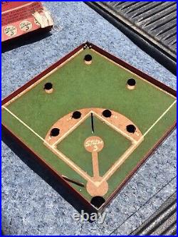 1946 Strike 3 By Carl Hubbell Action Baseball Game WithOriginal Box RARE