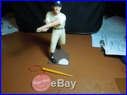 1950- 60 Roger Maris Yankees original Hartland Baseball nr-mt figure + bat +Tag