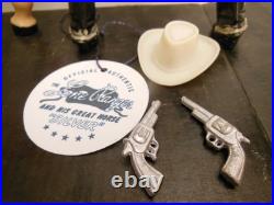 1950's HARTLAND USA-Lone Ranger & Silver complete Western Rider set 1A