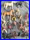 1950's Hartland Plastics Cowboy rider figure & horse Western toy