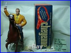 1950s Hartland Cheyenne Clint Walker Figure Complete with Box All Original Nice