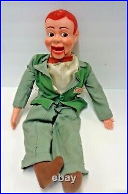 1950s Jerry Mahoney Ventriloquist Dummy Puppet Figure Doll Paul Winchell Green