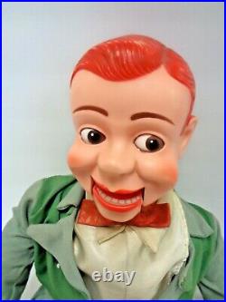 1950s Jerry Mahoney Ventriloquist Dummy Puppet Figure Doll Paul Winchell Green