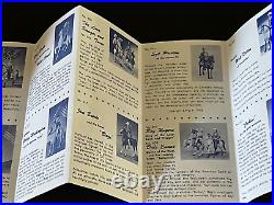 1958 Hartland Statue Promo Brochure- earliest ad fold out- Babe Ruth, Mantle++