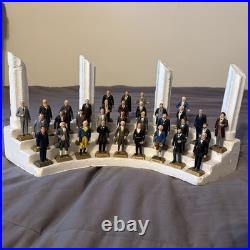 1960's Marx Presidents Set Of 33 Vintage Toy Figure Figurine Collection USA