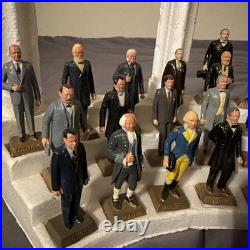 1960's Marx Presidents Set Of 33 Vintage Toy Figure Figurine Collection USA