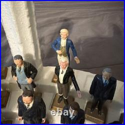 1960's Marx Presidents Set Of 33 Vintage Toy Figure Figurine Collection USA