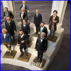 1960's Marx Presidents Set Of 33 Vintage Toy Figure Figurine Collection USA