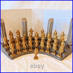 1960's Marx U. S. Presidents Collectible Figures Toy Set of 36 (Gold Edition)