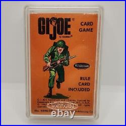 1965 Vintage GI JOE Toy Hasbro Playing Card Game By Whitman Cards SEALED NOS HTF
