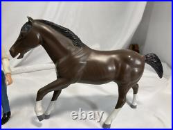 1966 BONANZA HOSS Cartwright 8 Action Figure with Box, horse & Accessories