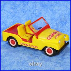 1966 GUMBY'S JEEP with FIGURES by Lakeside Toys RARE