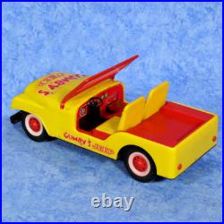1966 GUMBY'S JEEP with FIGURES by Lakeside Toys RARE
