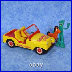 1966 GUMBY'S JEEP with FIGURES by Lakeside Toys RARE