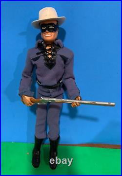 1966 IDEAL Captain Action LONE RANGER Rare BLUE SUIT Figure, Complete