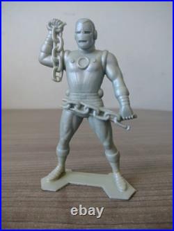 1967 RARE Vintage Statue Marvel Comics Gray Iron Man ATMA Brazil Not Marks Toys 1967 RARE Vintage Statue Marvel Comics Gray Iron Man ATMA Brazil Not Marks Toys