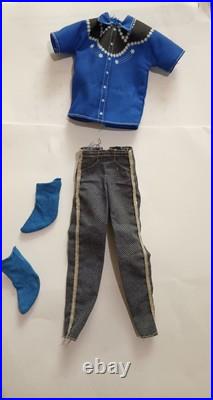 1968 Talking Ken Doll With Case And Clothes
