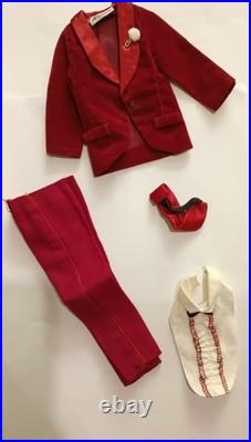1968 Talking Ken Doll With Case And Clothes