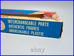 1970 Hong Kong Boxed Wild West Cowboy Adventure Set No#519 Toy Plastic Figures