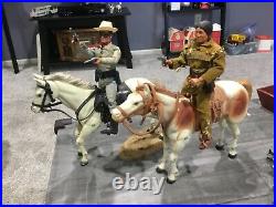 1970's Gabriel Lone Ranger-Silver-Tonto-Scout Horses & Figures Vintage Cool marx