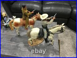 1970's Gabriel Lone Ranger-Silver-Tonto-Scout Horses & Figures Vintage Cool marx