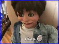 1970's Professional Ventriloquist Figure Handsome Harry built by Howie Olson