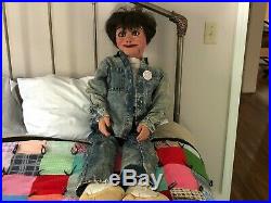 1970's Professional Ventriloquist Figure Handsome Harry built by Howie Olson