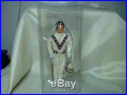 1972 1st Edition EVEL KNIEVEL Action Figure White Suit Ramhead Helmet MINT